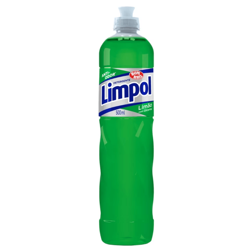 Detergente Líquido Limpol Limão 500ml
